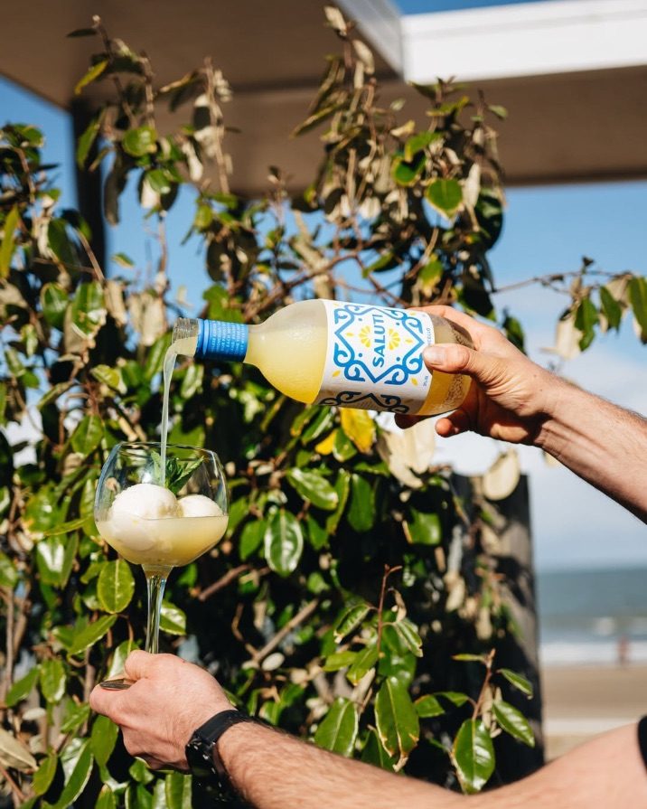 Saluti limoncello inschenken